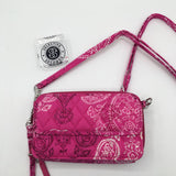 double zip around wallet/wristlet/crossbody