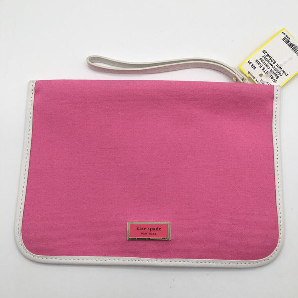 canvas clutch/wristlet