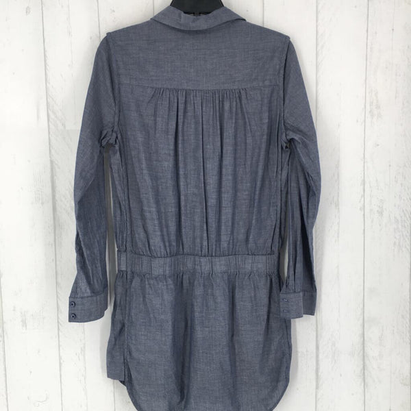 8 s/s button shirt dress