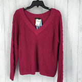 L l/s v-neck sweater