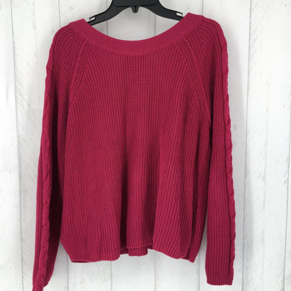 L l/s v-neck sweater