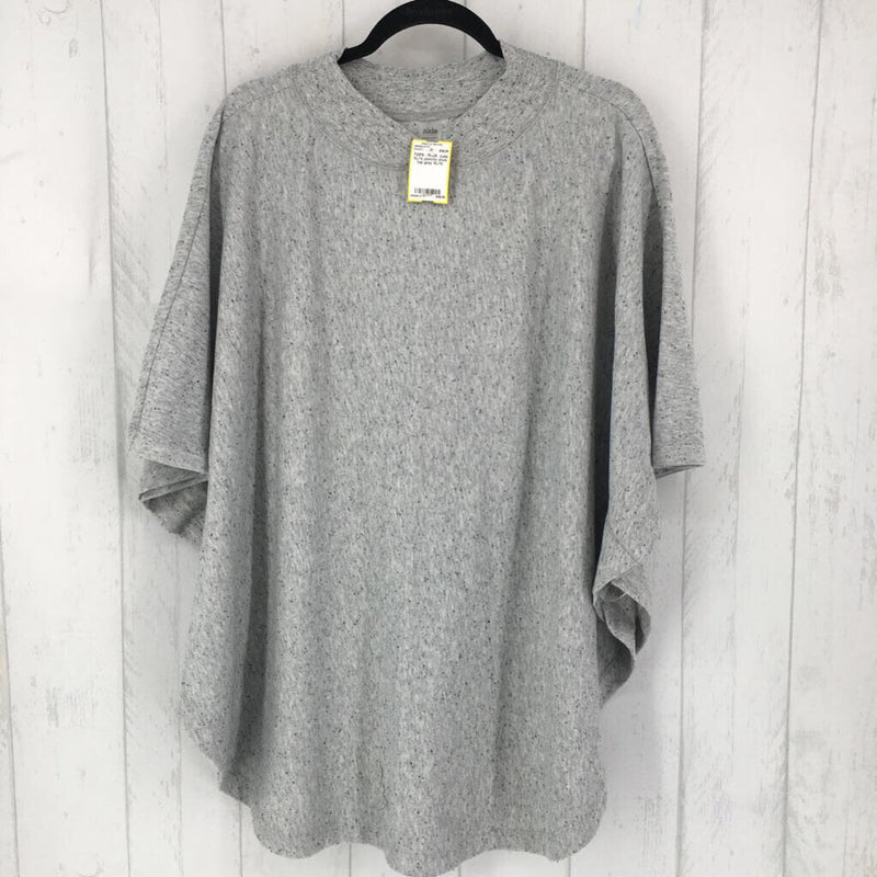 XL/1x poncho style top