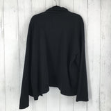 XXL Cardigan with collar l/s