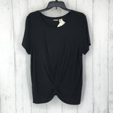 XL Gathered front s/s tee