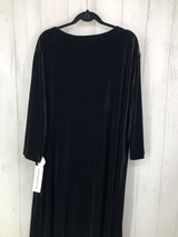 R246 3x l/s velour dress