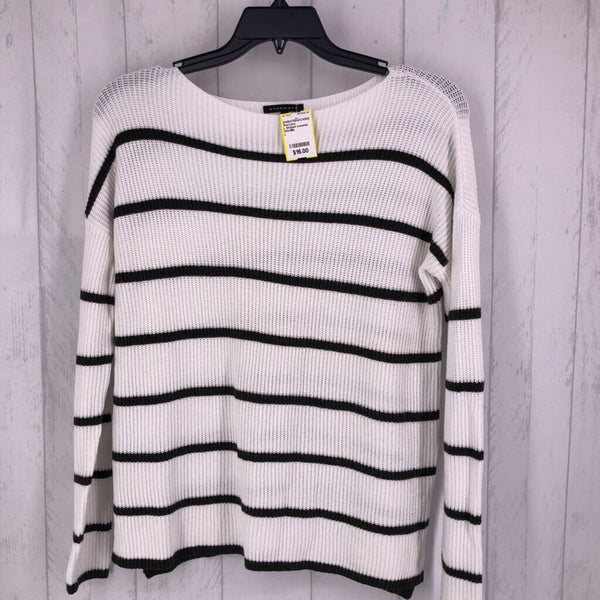 L Striped sweater l/s