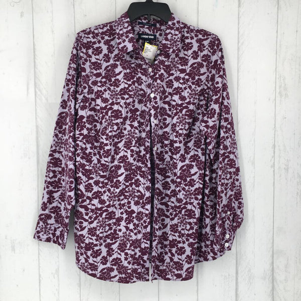 16W Flo print button down l/s