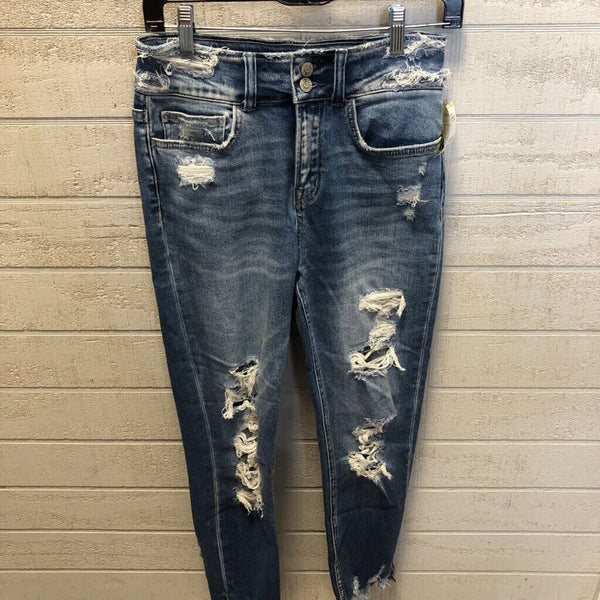 27 Hi-rise ankle skinny