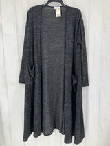 L Marled long duster l/s