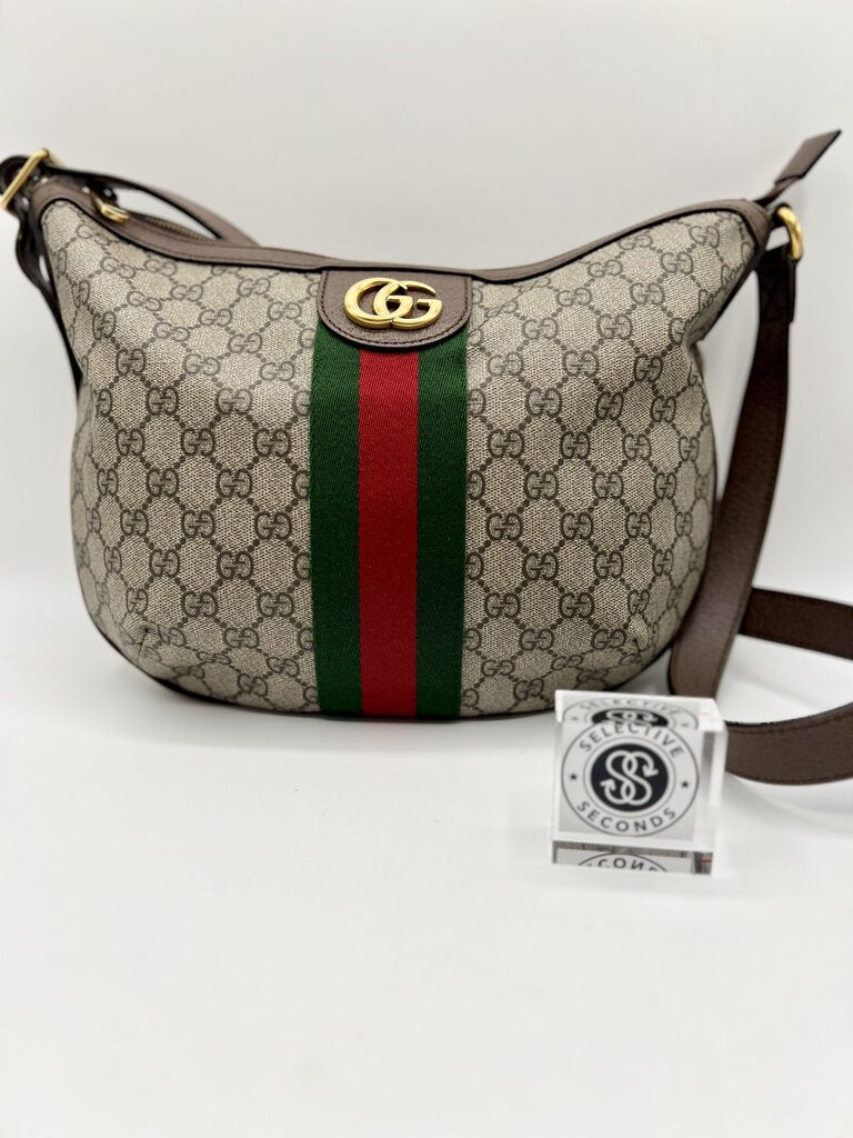 GG stripe crossbody