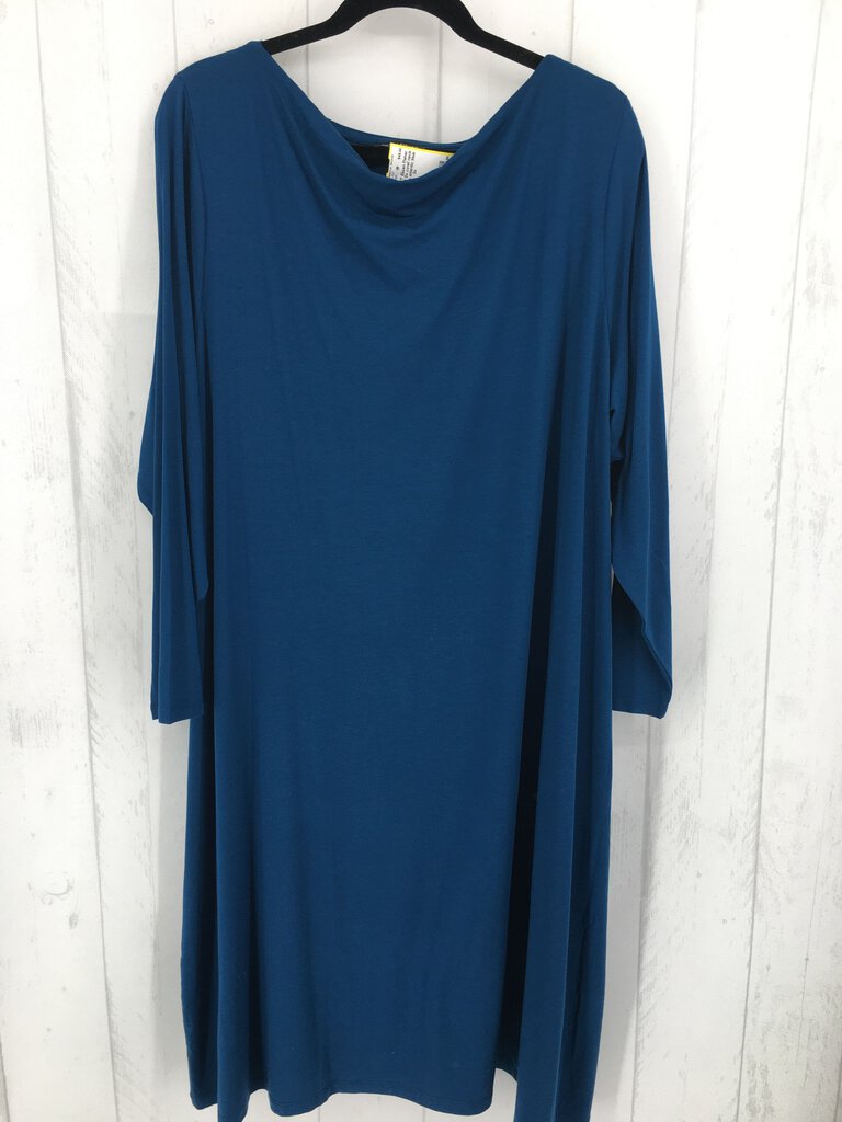 R178 3x cowl neck dress