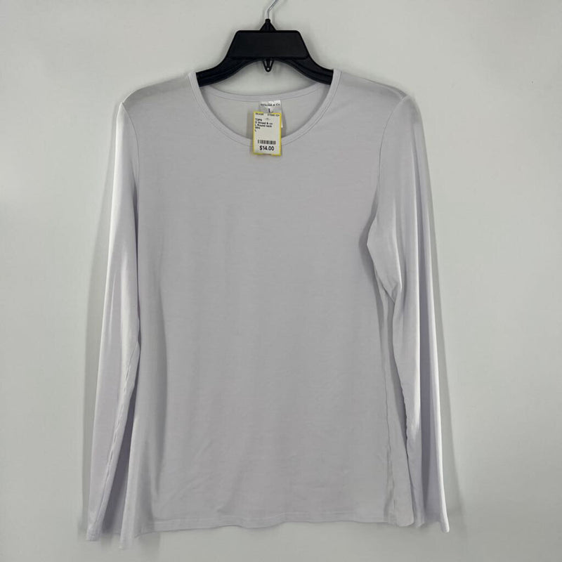 L Round neck layering top l/s