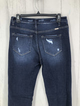 28 Ultra hi rise/extreme flare jeans