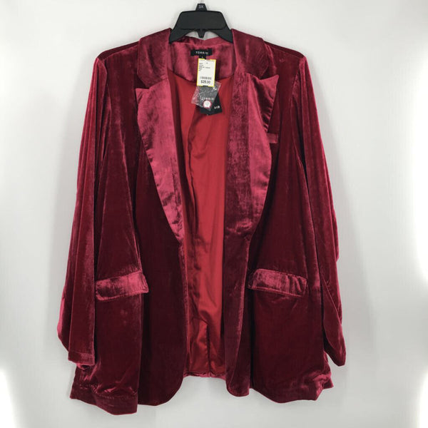 R99 4X Velvet single button blazer