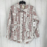 R49 M Snakeskin print jacket