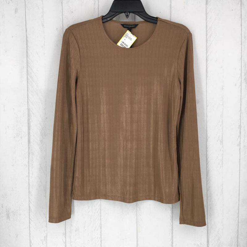 R55 S Textured button sleeves top