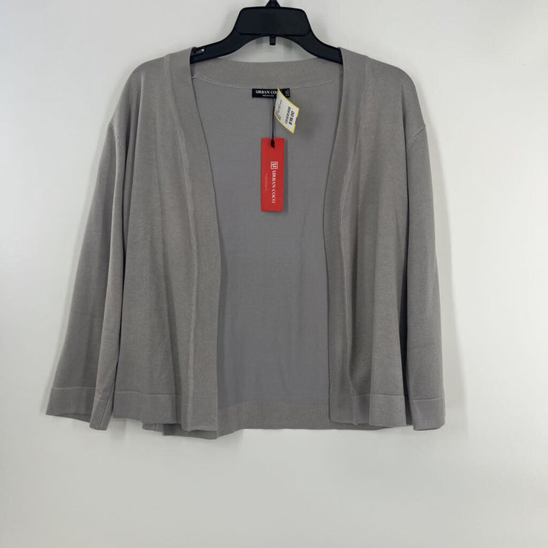 2XL 3/4 slv open cardigan