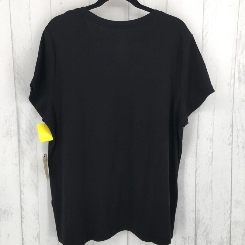 R17 2X V-neck s/s tee