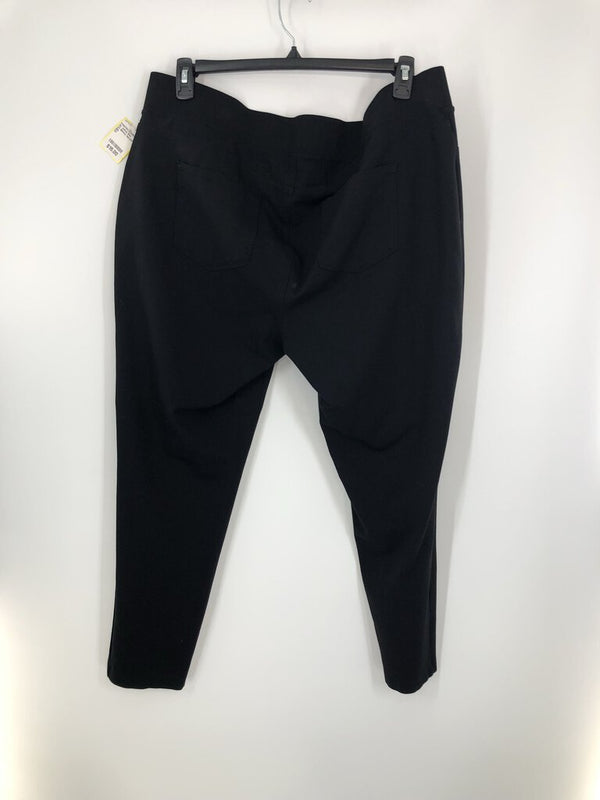 2X Skinny leg pull on pant