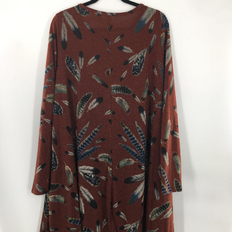 1XL Feather l/s knit dress