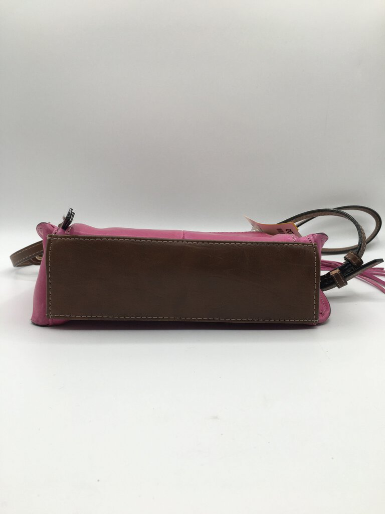 Leather crossbody bag