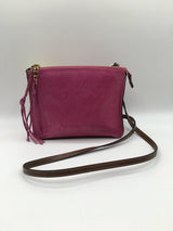 Leather crossbody bag