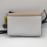 Leather convertible crossbody bag