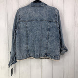 R78 L Raw hem denim jacket