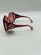 Gucci oversized sunglasses