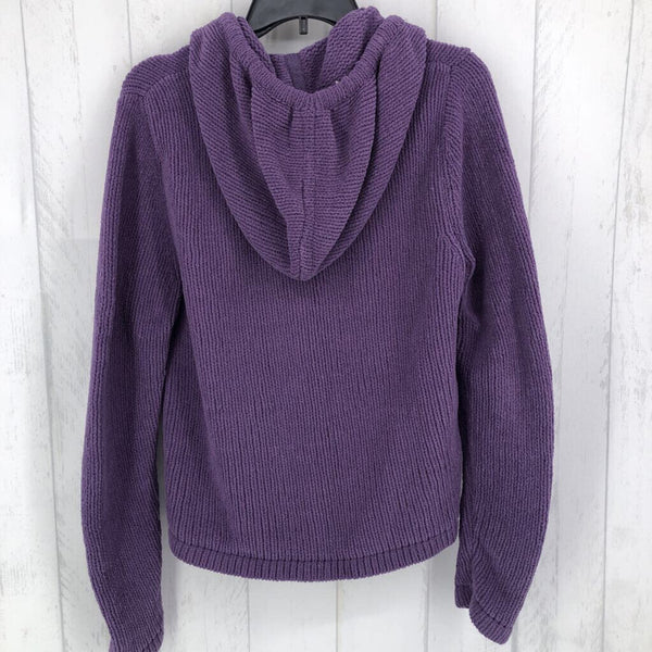 S Hooded zip up sweater