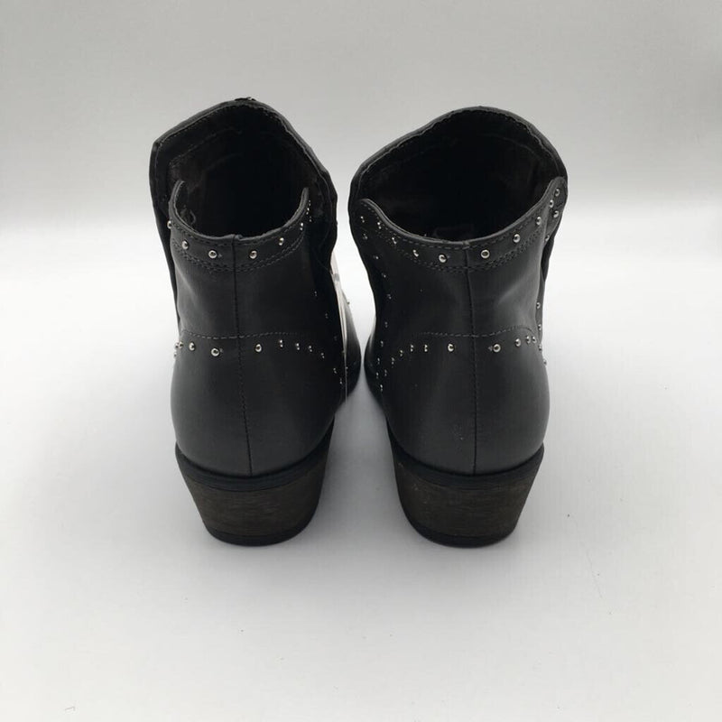 9 Embelished slip on bootie