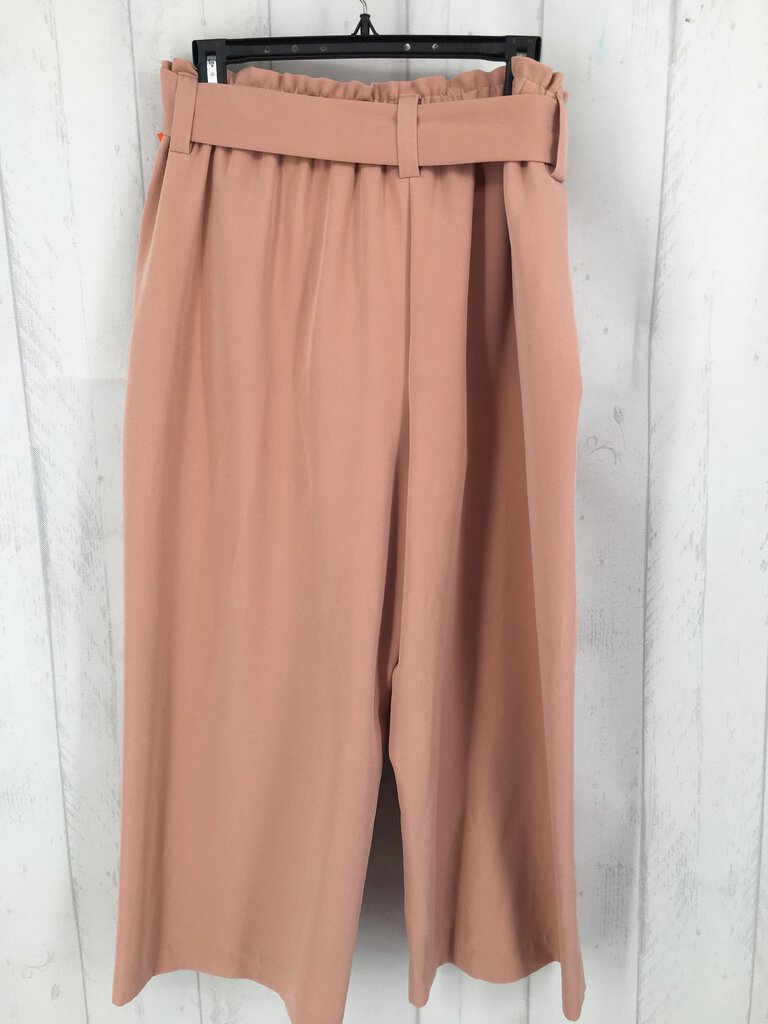 L Belted crop pant