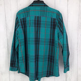 pXL Plaid button down l/s top