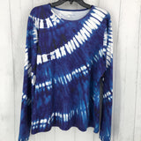 L/XL Tie dye l/s top