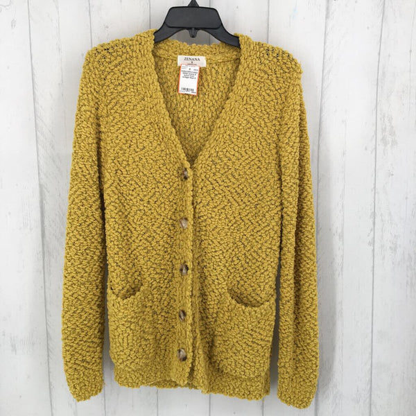 S button front cardigan