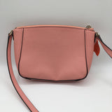 Pebbled leather crossbody