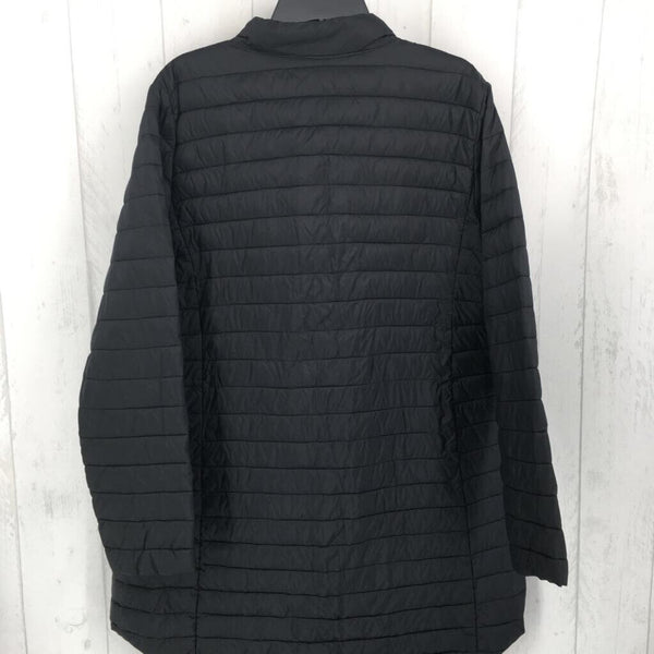 XL Quilted zip up coat