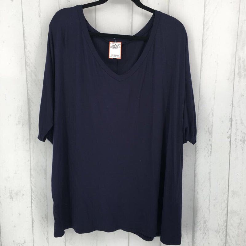 XXXL V-neck dolman slv top