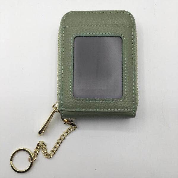 zip around RFID credit card wallet