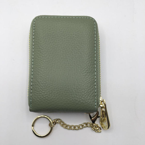 zip around RFID credit card wallet