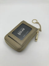 zip around RFID credit card wallet