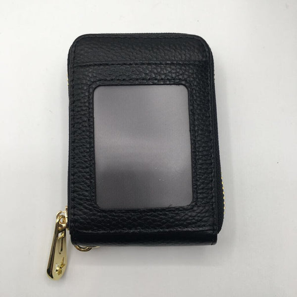 zip around RFID credit card wallet