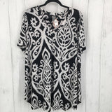 XXXL s/s print top