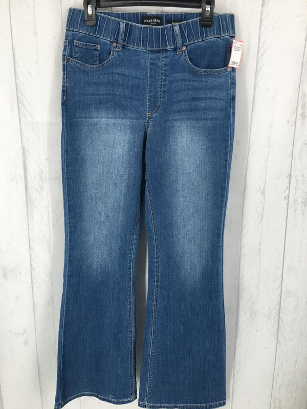 12 Pull on flare jeans