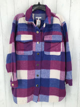 R59 S Plaid shacket