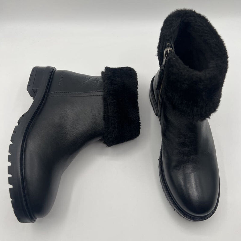 6 Leather waterproof ankle boots