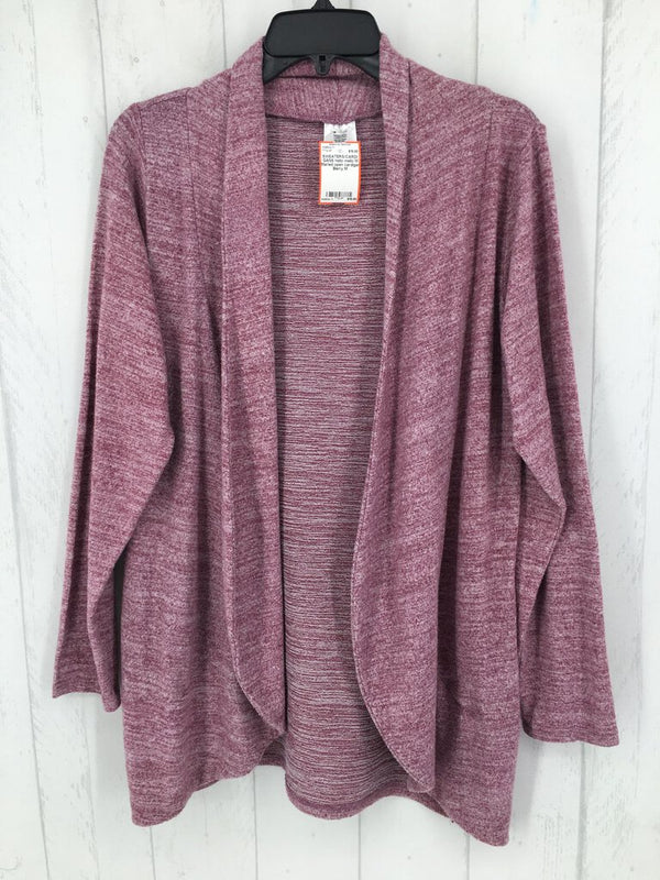 M Marled open cardigan