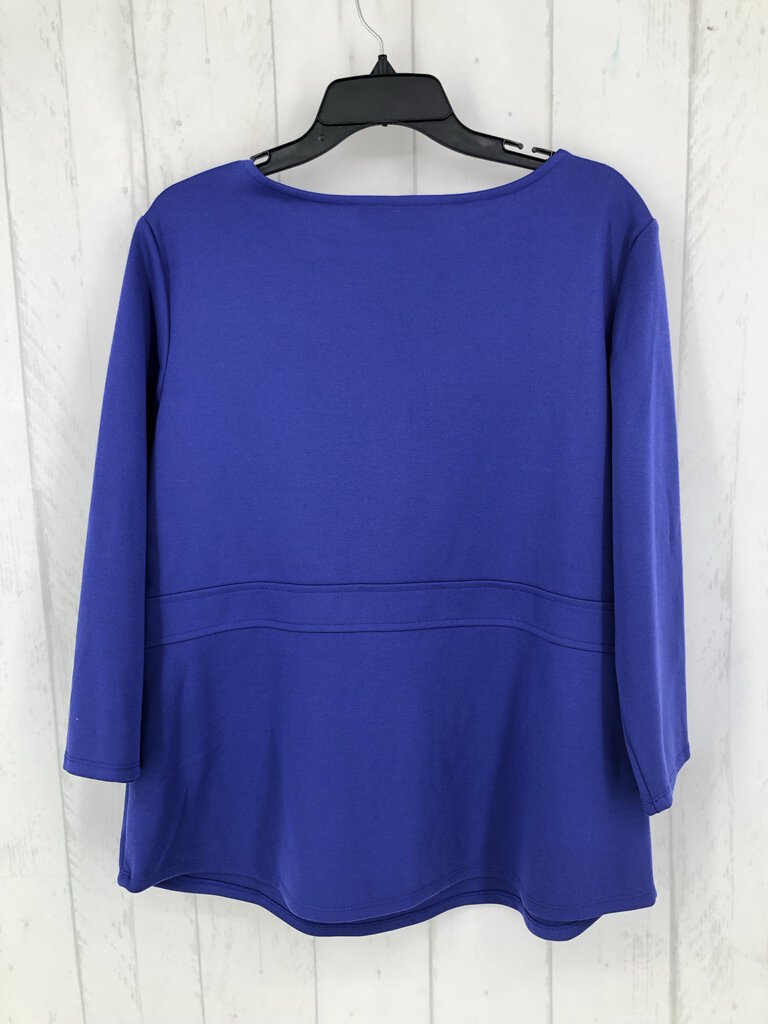 XL Button toggle waist 3/4 slv top