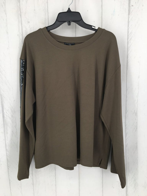 L Sequen embelished l/s top