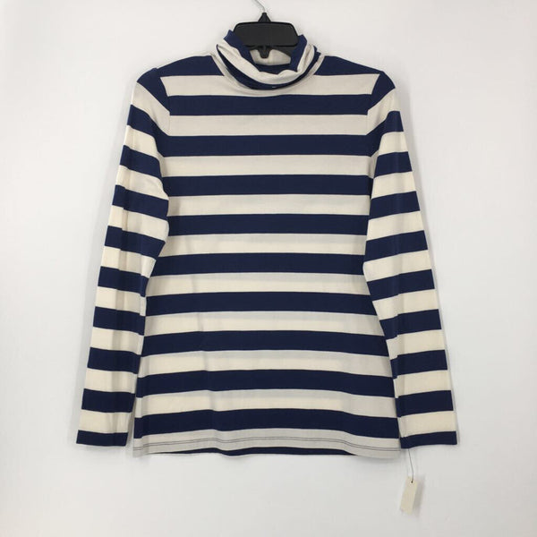 S Striped t-neck l/s top